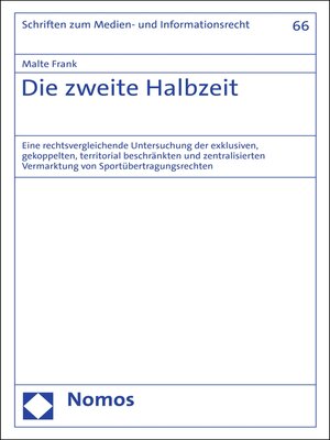 cover image of Die zweite Halbzeit